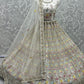 Lehenga Choli Net Off White Diamond Lehenga Choli