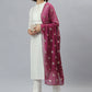 Salwar Suit Poly Silk Off White Plain Salwar Kameez