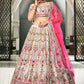 Lehenga Choli Silk Off White Embroidered Lehenga Choli