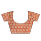 Contemporary Chiffon Orange Patola Print Saree