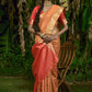 Trendy Saree Raw Silk Orange Woven Saree