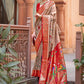 Trendy Saree Silk Orange Lace Saree