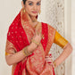Trendy Saree Silk Orange Weaving Saree