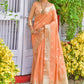Trendy Saree Silk Orange Booti Saree