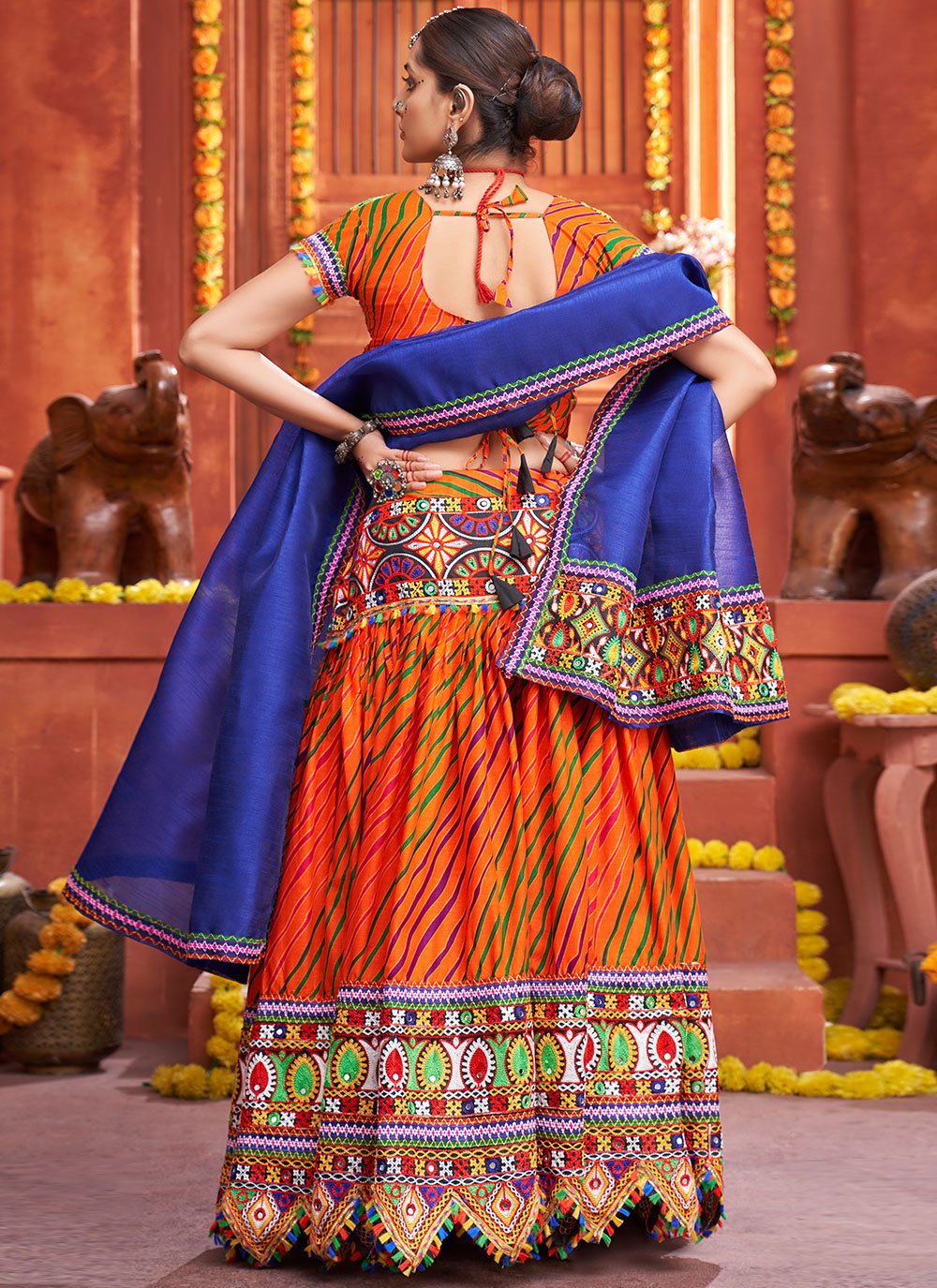 Cotton silk lehenga choli hotsell