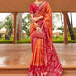 Trendy Saree Patola Silk Orange Weaving Saree