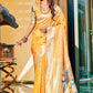 Classic Silk Orange Weaving Saree