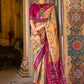 Designer Patola Silk Orange Weaving Saree