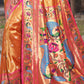 Traditional Saree Silk Orange Weaving Saree