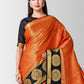 Contemporary Art Silk Uppada Silk Orange Zari Saree
