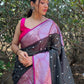 Contemporary Organza Multi Colour Jacquard Work Saree