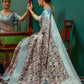 Classic Cotton Organza Multi Colour Print Saree