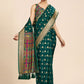 Classic Organza Green Weaving Saree