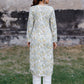 Pant Style Suit Cotton White Digital Print Salwar Kameez