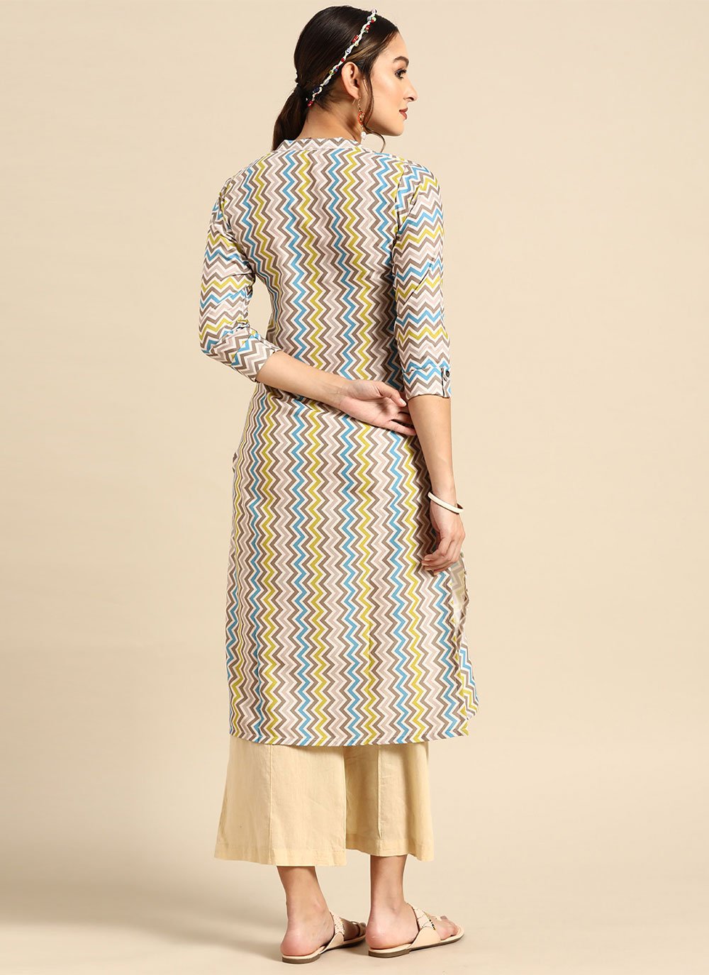 Party Wear Kurti Rayon Multi Colour Print Kurtis