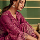 Salwar Suit Pashmina Magenta Digital Print Salwar Kameez