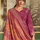 Salwar Suit Pashmina Magenta Digital Print Salwar Kameez