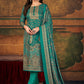 Salwar Suit Pashmina Rama Digital Print Salwar Kameez