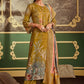 Palazzo Salwar Suit Pashmina Mustard Digital Print Salwar Kameez