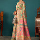 Designer Pashmina Multi Colour Kashmiri Saree