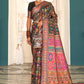 Classic Pashmina Multi Colour Kashmiri Saree