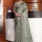 Classic Pashnima Silk Grey Digital Print Saree