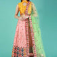 Lehenga Style Saree Silk Multi Colour Embroidered Lehenga Choli