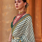 Classic Silk Green Patola Print Saree