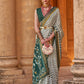 Classic Silk Green Patola Print Saree