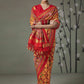 Designer Patola Silk Orange Weaving Saree