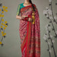 Trendy Saree Patola Silk Pink Weaving Saree