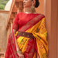 Contemporary Patola Silk Yellow Weaving Saree