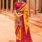 Contemporary Patola Silk Yellow Weaving Saree