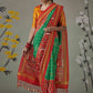 Contemporary Patola Silk Green Weaving Saree