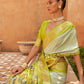 Trendy Saree Patola Silk Green Weaving Saree