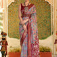 Classic Patola Silk Grey Weaving Saree