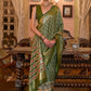 Classic Patola Silk Sea Green Print Saree