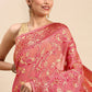Classic Soft Cotton Peach Weaving Saree