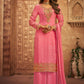 Floor Lenght Salwar Suit Brasso Pink Diamond Salwar Kameez