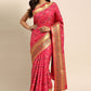 Contemporary Silk Pink Woven Saree