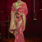 Classic Silk Pink Weaving Saree