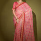 Trendy Saree Chiffon Pink Lace Saree