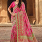 Contemporary Silk Pink Weaving Saree