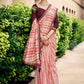 Classic Silk Pink Digital Print Saree