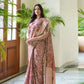 Trendy Saree Silk Pink Digital Print Saree