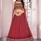 Readymade Lehenga Choli Georgette Pink Embroidered Lehenga Choli