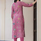 Salwar Suit Silk Pink Embroidered Salwar Kameez