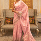 Trendy Saree Handloom Silk Pink Weaving Saree