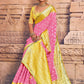 Trendy Saree Georgette Pink Embroidered Saree