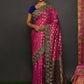 Classic Kanjivaram Silk Pink Hand Work Saree